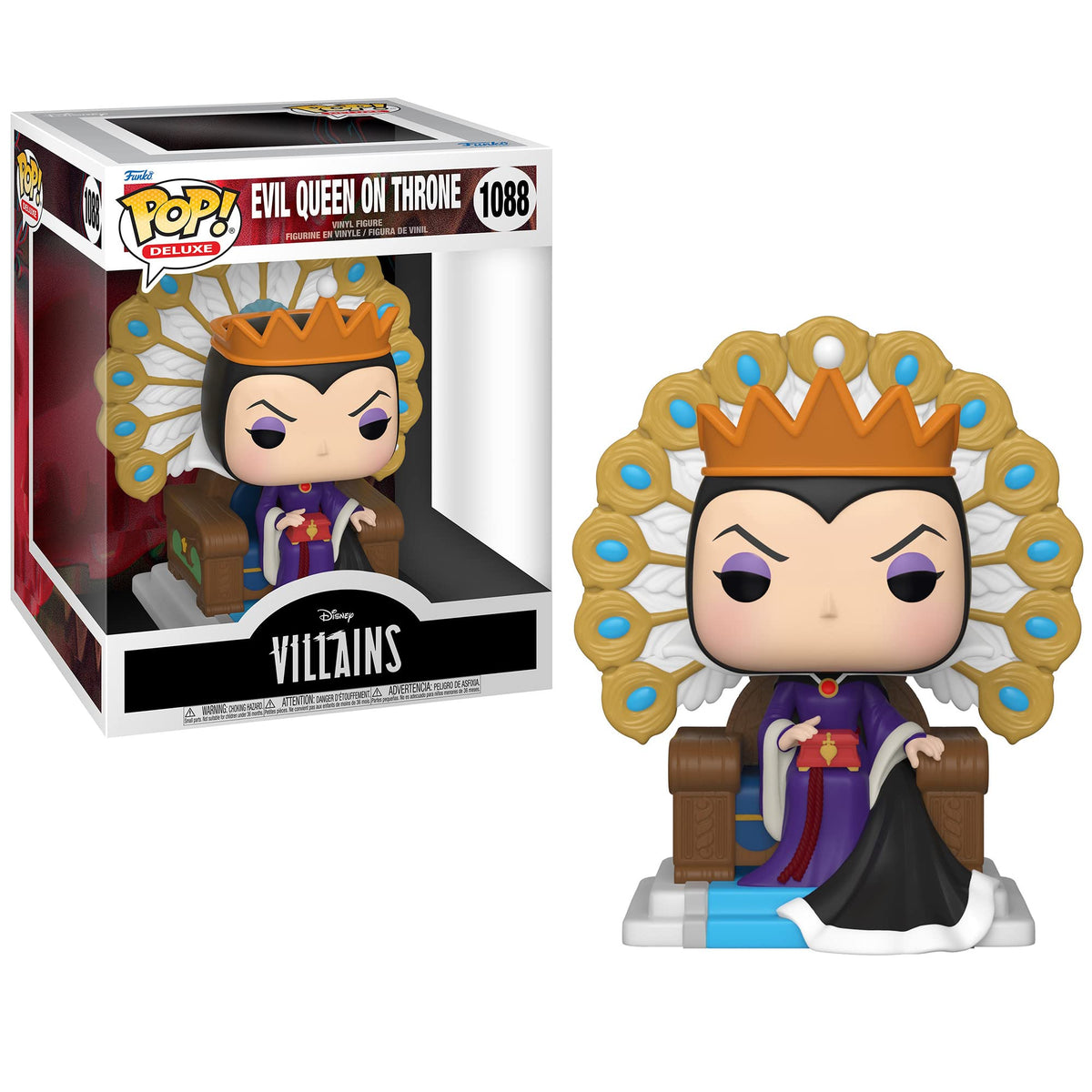 Disney: Villains Collectors Set - 4 Figure Set: Evil Queen