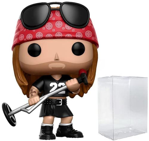 Guns N' Roses: Axl Rose Funko Pop + Protective Case