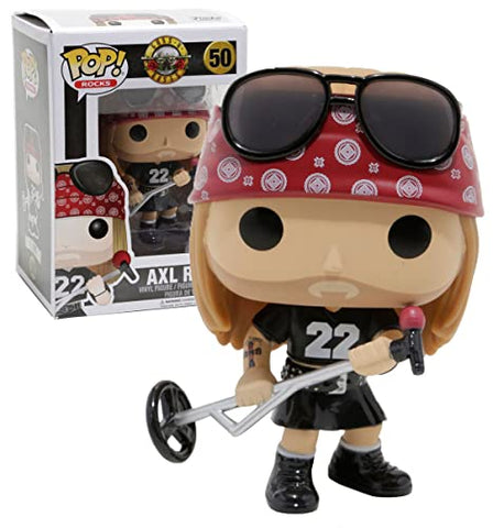 Guns N' Roses: Axl Rose Funko Pop + Protective Case