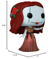The Nightmare Before Christmas 30th Anniversary – Formal Sally #1380 Funko Pop + Protective Case