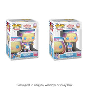 Stranger Things Scoops Ahoy (Sherbert Surprise): Steve with Ice Cream #1545 and Robin #1546 Funko Pop + Protective Cases