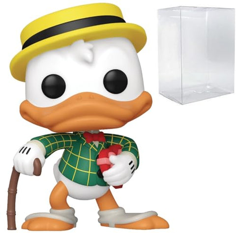 Disney: Donald Duck 90th Anniversary - Dapper Donald Duck Funko Pop + Protective Case