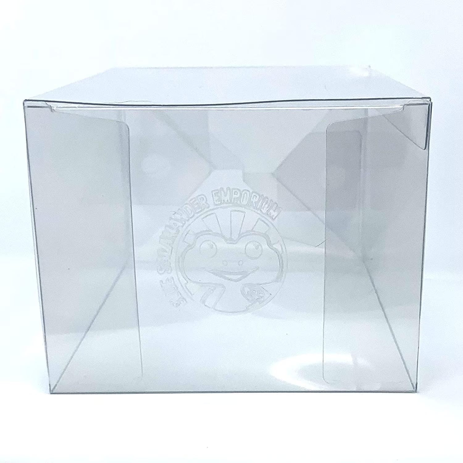Blue Salamander Emporium Clear Plastic Protector Cases for 4-Inch Funko Pop Vinyl Figures – Acid-Free, Crystal-Clear Display Case with Protective Film (10-Pack)