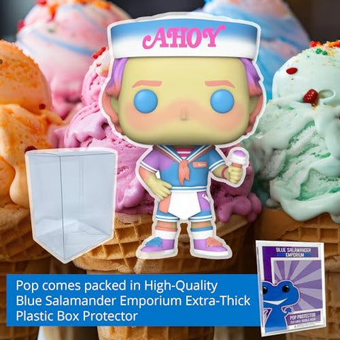 Stranger Things: Steve with Ice Cream #1545 Funko Pop + Protective Case