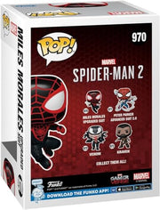 Marvel Gamerverse: Spider-Man 2 - Miles Morales Upgraded Suit Funko Pop + Protective Case