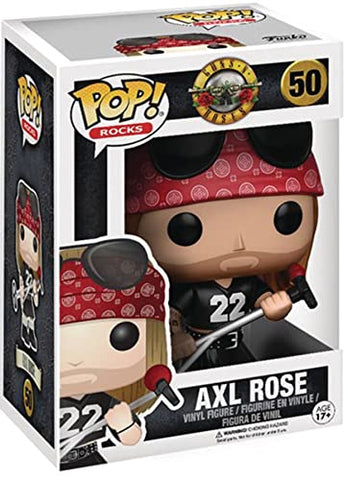 Guns N' Roses: Axl Rose Funko Pop + Protective Case