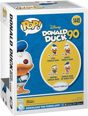 Disney: Donald Duck 90th Anniversary - Donald Duck with Heart Eyes Funko Pop + Protective Case