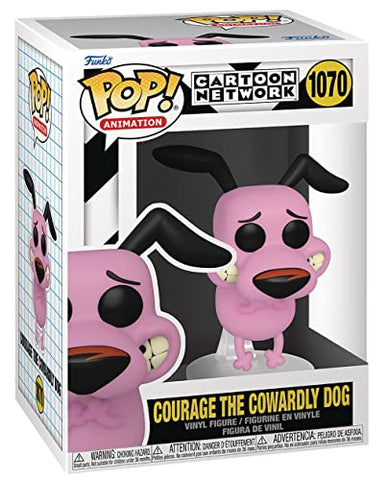 Cartoon Network - Courage The Cowardly Dog Funko Pop!+ PROTECTIVE CASE