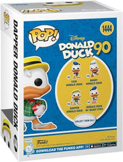 Disney: Donald Duck 90th Anniversary - Dapper Donald Duck Funko Pop + Protective Case