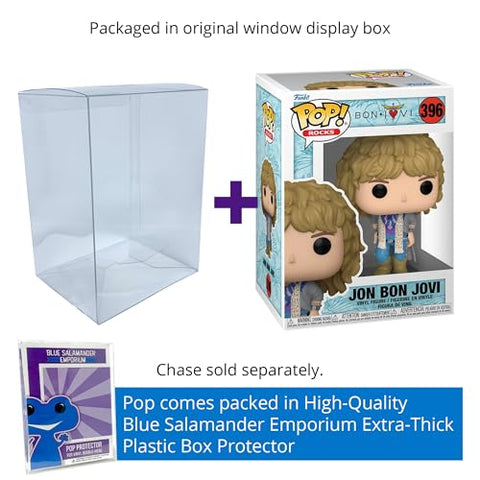 1980’s Joh Bon Jovi #396 Funko Pop + Protective Case