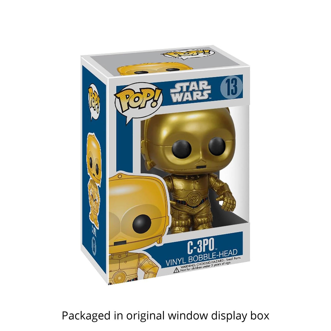 C-3PO #13 Funko Pop + Protective Case – Blue Salamander Emporium