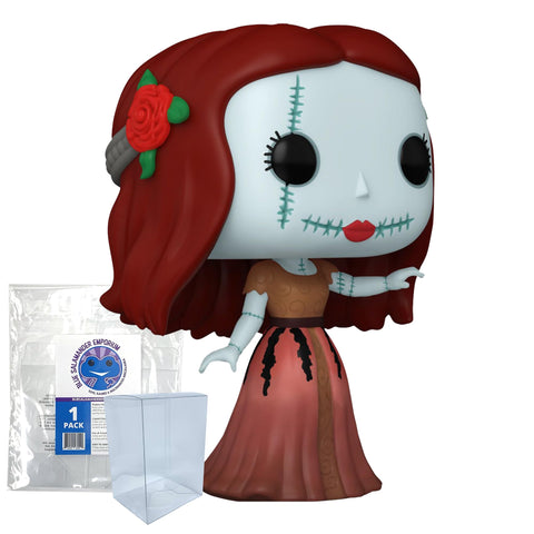 The Nightmare Before Christmas 30th Anniversary – Formal Sally #1380 Funko Pop + Protective Case