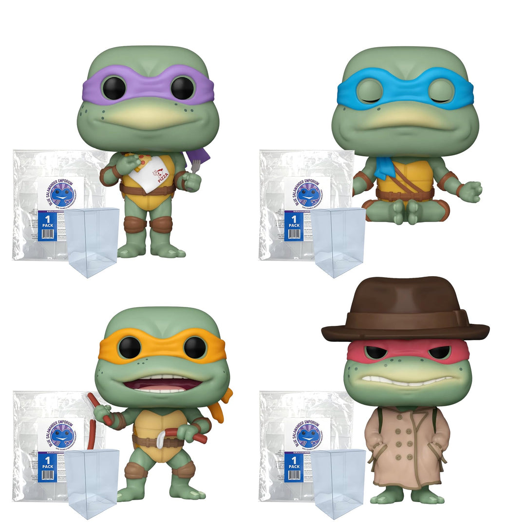 2013 Funko Pop! Lot 6 Teenage Mutant Ninja Turtles Donatello Leonardo Raphael top Michelangelo Master Splinter & Shredder 60 61 62 63 64 65 RARE