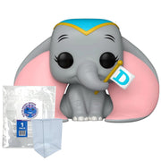 Dumbo with Flag #1535 Funko Pop + Protective Case