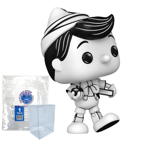 Sketched Pinocchio #1525 Funko Pop + Protective Case