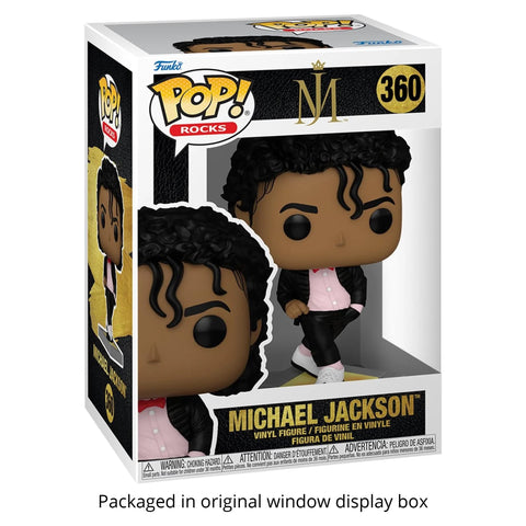 Michael Jackson Billie Jean #360 Funko Pop + Protective Case