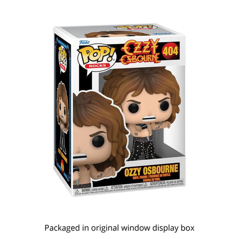 1989 Ozzy Osbourne #404 Funko Pop + Protective Case