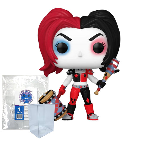 Harley Quinn with Accessories #453 Funko Pop + Protective Case