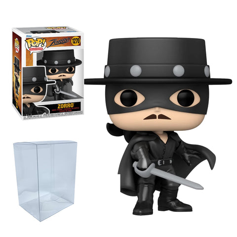 Disney: TV: Zorro 65th Anniversary #1270 Funko Pop + Protective Case