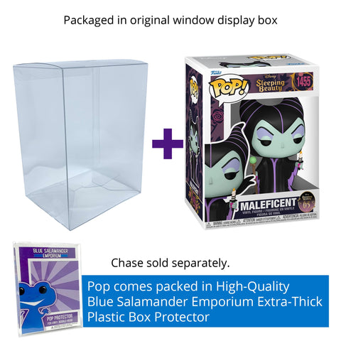 Sleeping Beauty 65th: Maleficent with Candle #1455 Funko Pop + Protective Case