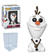 Disney: Frozen 2 - Olaf #583 Funko Pop + Protective Case