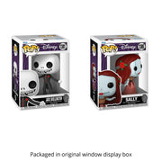 The Nightmare Before Christmas 30th Anniversary: Formal Jack Skellington #1381 and Formal Sally #1380 Funko Pops + Protective Case