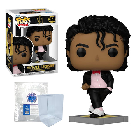 Michael Jackson Billie Jean #360 Funko Pop + Protective Case