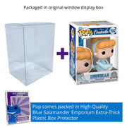 Blue Salamander Emporium Protective Case Bundle – Includes Cinderella 75th Anniversary: Cinderella #1542 Vinyl Figure