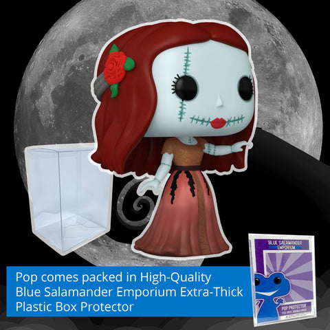 The Nightmare Before Christmas 30th Anniversary – Formal Sally #1380 Funko Pop + Protective Case
