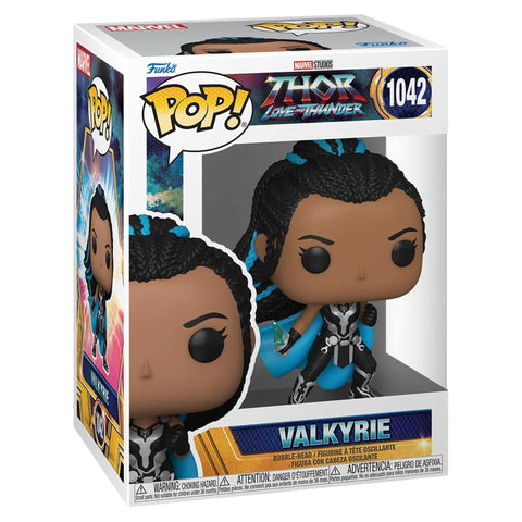 Thor Love & Thunder - Valkyrie #1042 Funko Pop + Protective Case