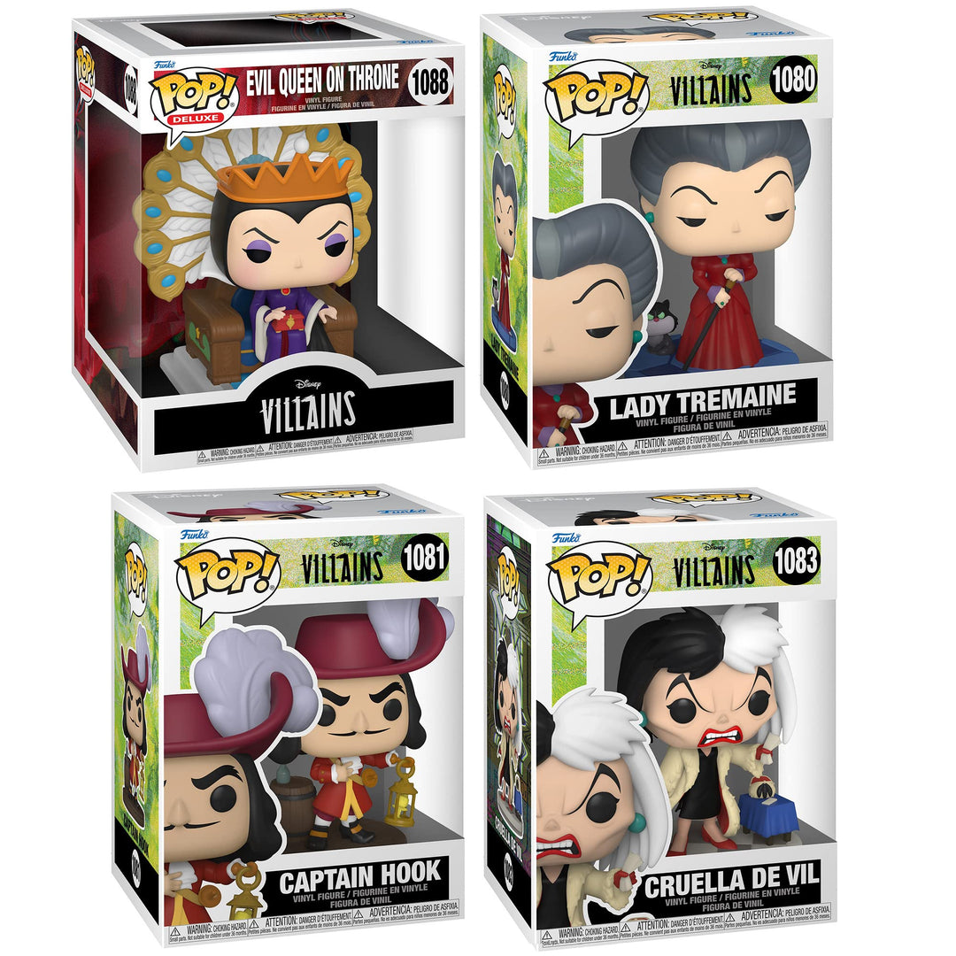 Disney: Villains Collectors Set - 4 Figure Set: Evil Queen