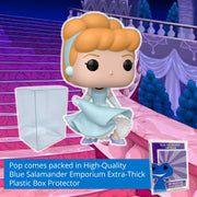 Blue Salamander Emporium Protective Case Bundle – Includes Cinderella 75th Anniversary: Cinderella #1542 Vinyl Figure