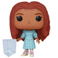 Live Action Little Mermaid Ariel Funko Pop #1362 with Protective Case – Disney Vinyl Figure Bundle