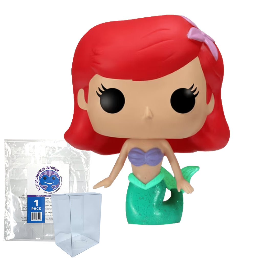 Ariel Funko Pop #27 with Protective Case – Disney Series 3 The Little Mermaid Vaulted Vinyl Figure Bundle