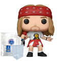 Axl Rose (1992) Funko Pop #397 (Standard) with Protective Case – Guns N' Roses Rocks Vinyl Figure Bundle