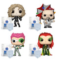 Batman Villains Funko Pop Set of 4 with Protector Cases – Catwoman #528, The Penguin #529, The Riddler #530, Poison Ivy #531