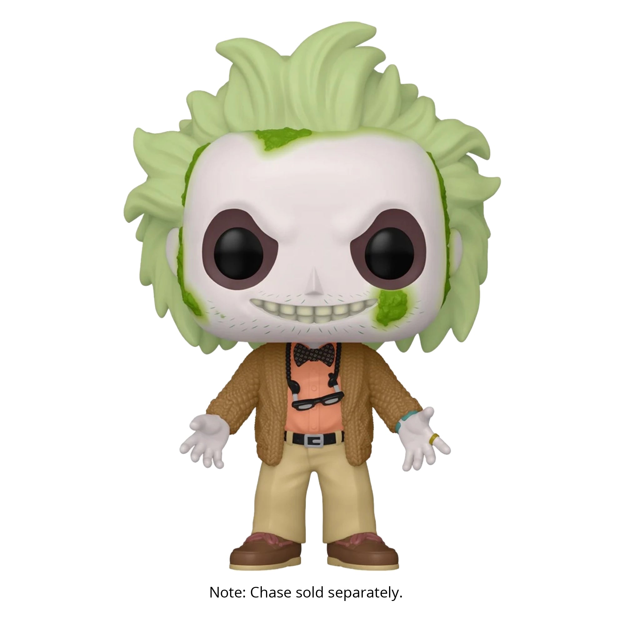 Beetlejuice Funko Pop #1689 (Standard) with Protective Case – Beetlejuice Beetlejuice (2024) Vinyl Figure Bundle