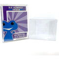 Blue Salamander Emporium Clear Plastic Protector Cases for 4-Inch Funko Pop Vinyl Figures – Acid-Free, Crystal-Clear Display Case with Protective Film (10-Pack)