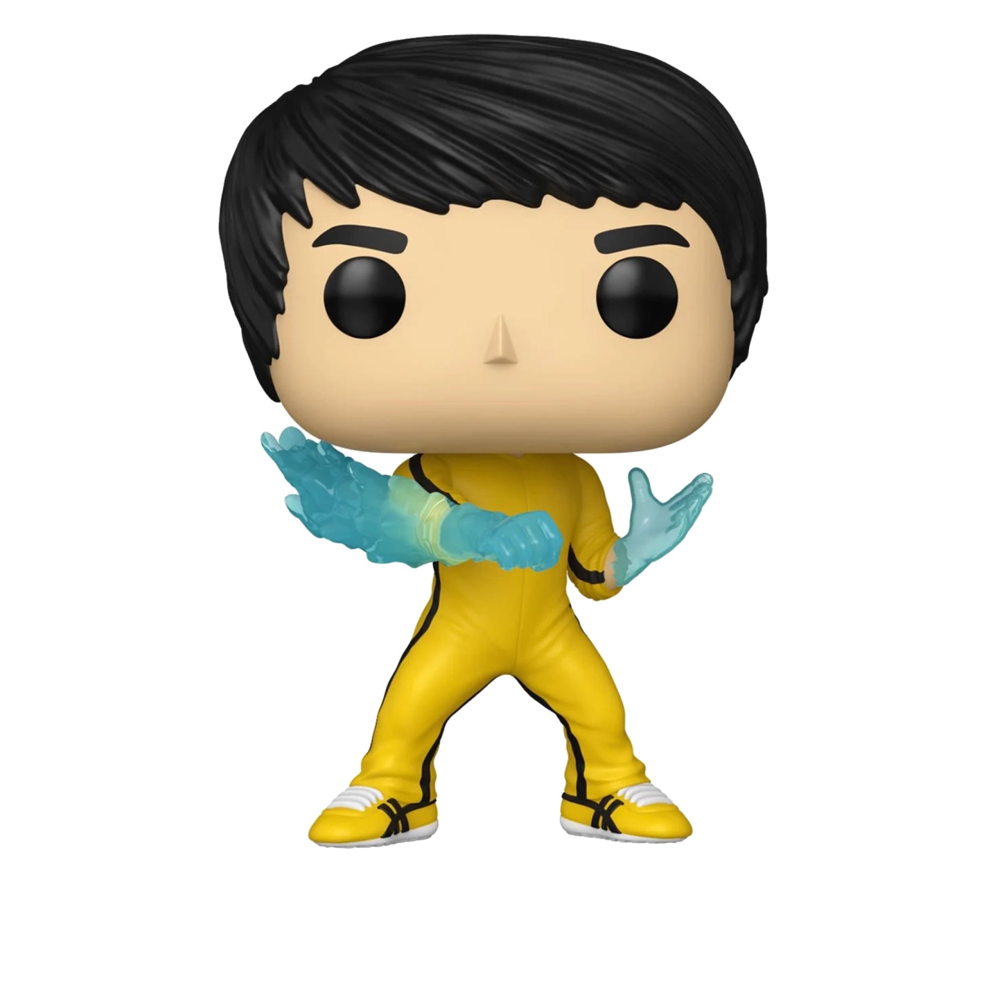 Bruce Lee (Be Water) Funko Pop #87 with Protective Case – Pop! Icons Vinyl Figure Bundle