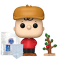 Charlie Brown with Tree Funko Pop #1627 with Protective Case – A Charlie Brown Christmas Vinyl Figure Bundle