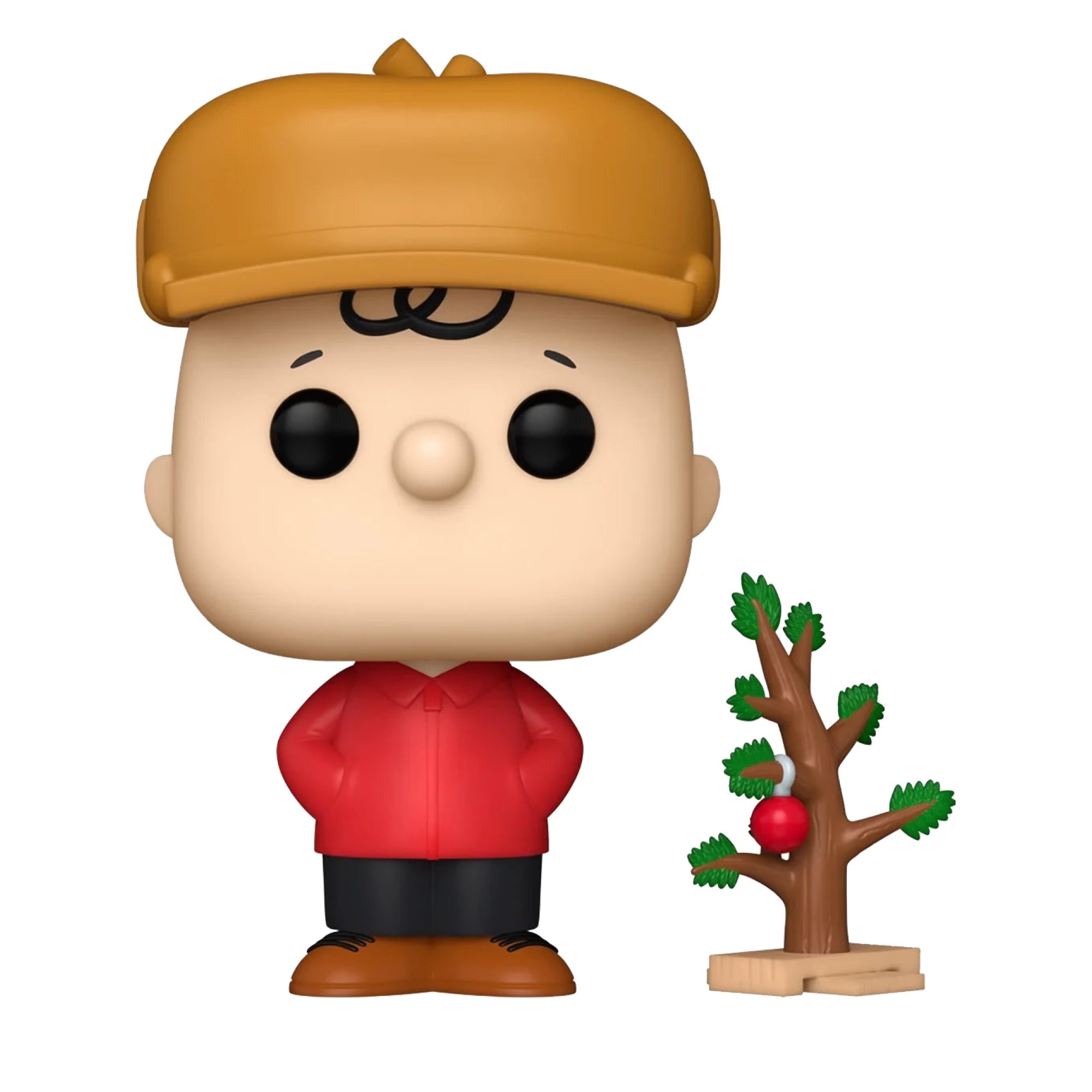 Charlie Brown with Tree Funko Pop #1627 with Protective Case – A Charlie Brown Christmas Vinyl Figure Bundle