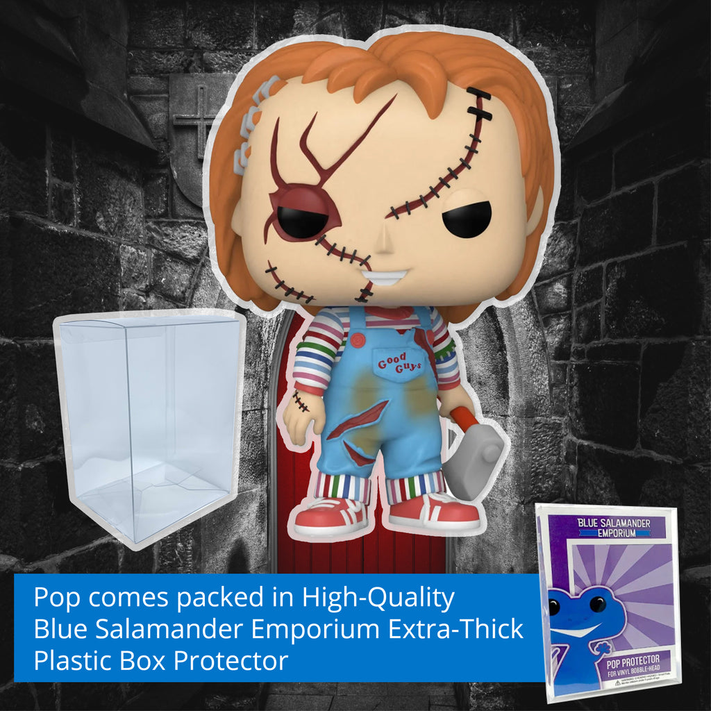 Funko Pop! Movies Bride of Chucky Chucky #1249 Vinyl Figure Packed in Hard Protector Case