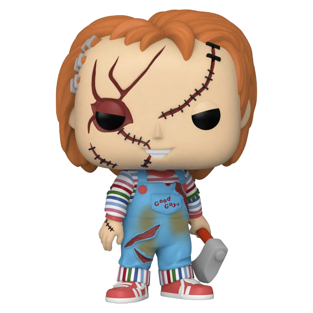 Funko Pop! Movies Bride of Chucky Chucky #1249 Vinyl Figure Packed in Hard Protector Case