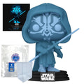 Darth Maul Hologram Glow-in-the-Dark Funko Pop #740 with Protective Case – Star Wars Specialty Series Vinyl Figure Bundle