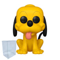 Disney Classics Pluto Funko Pop #1189 with Protective Case – Mickey and Friends Vinyl Figure Bundle