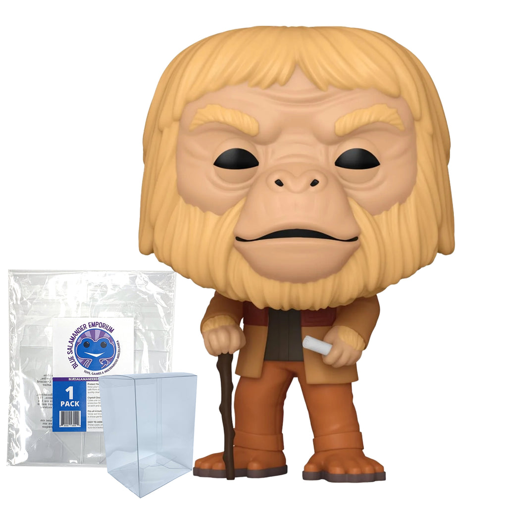 Beneath the Planet of the Apes Dr. Zaius Funko Pop #1863 with Protective Case – Classic Sci-Fi Vinyl Figure Bundle
