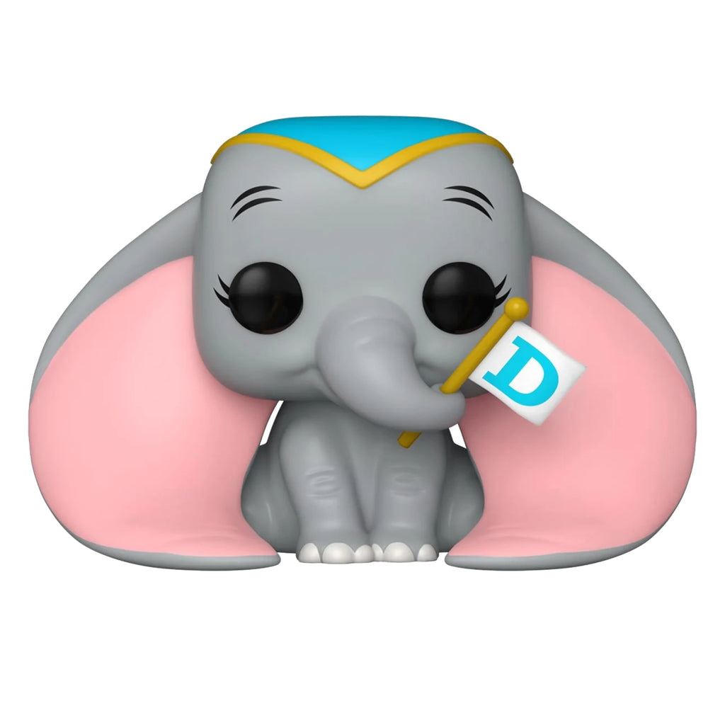 Dumbo with Flag Funko Pop #1535 with Protective Case – Disney Classics Vinyl Figure Bundle