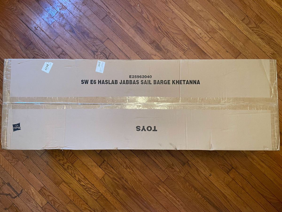 Star Wars HasLab Jabba's Sail Barge (The Khetanna) Vintage Collection - Factory Sealed, Never Opened