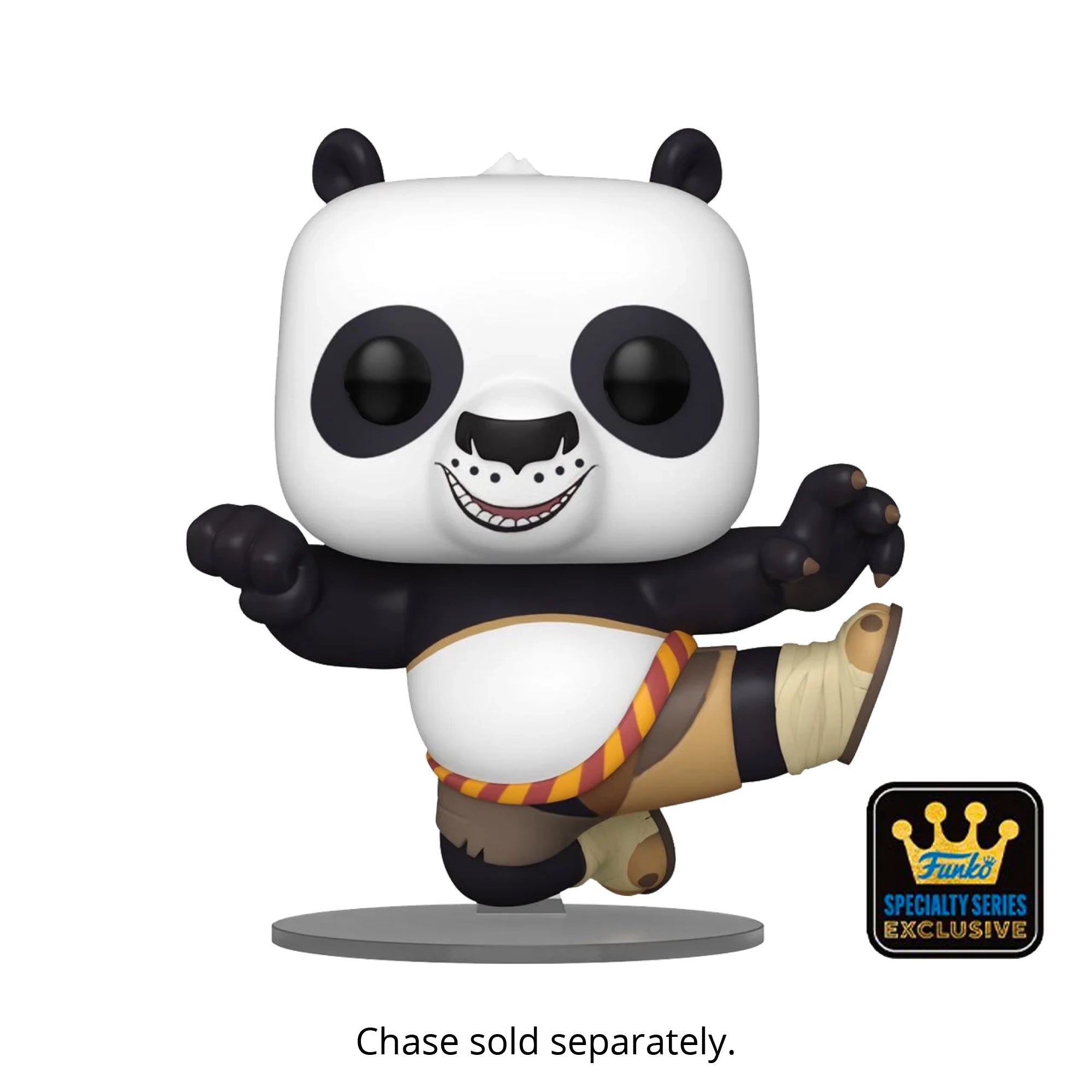 Kung Fu Panda Po Funko Pop #1567 (Standard) with Protective Case – DreamWorks 30th Anniversary Specialty Series Vinyl Figure Bundle