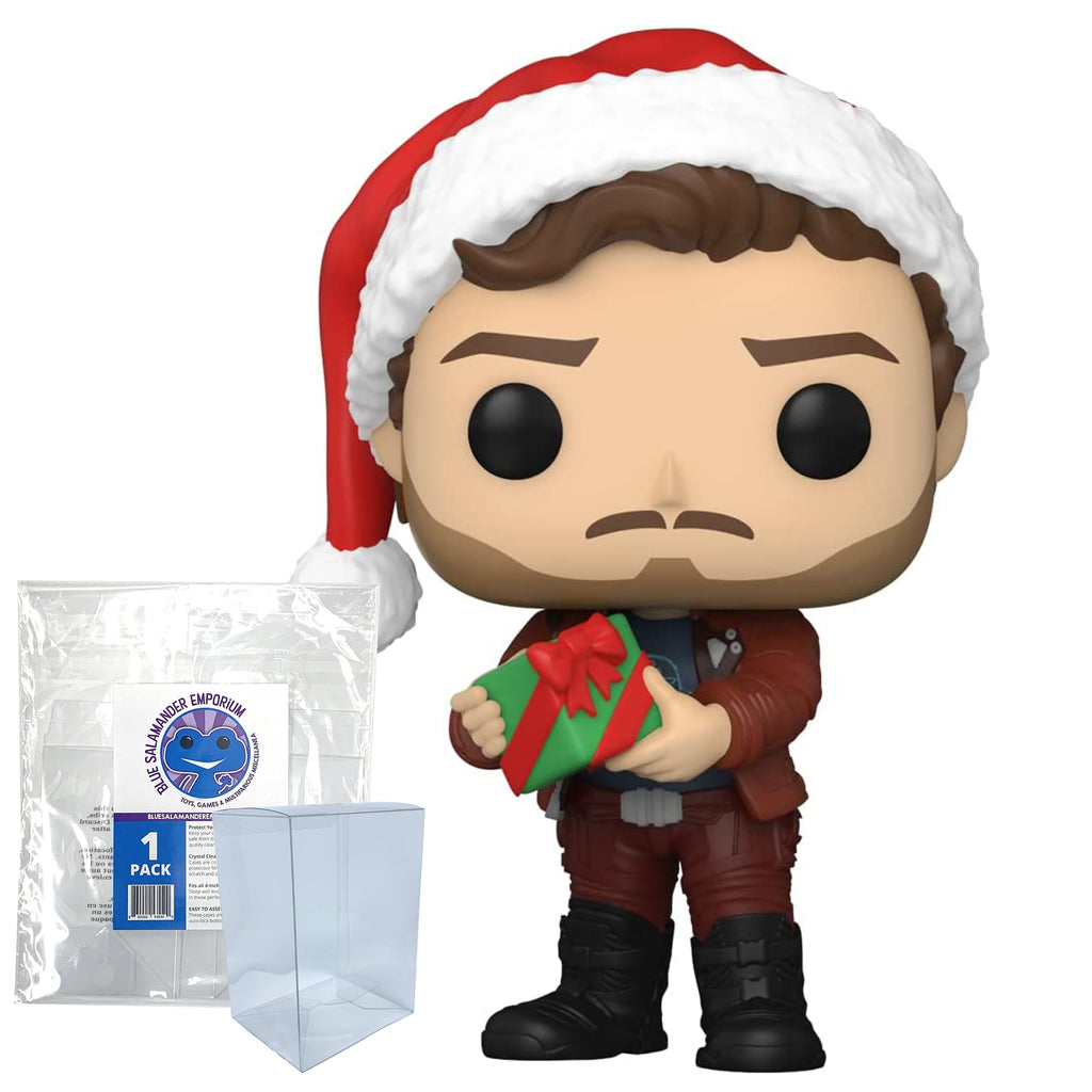 Funko Pop! Guardians of the Galaxy Holiday Special Star-Lord #1104 Vinyl Figure Packed in Hard Protector Case